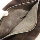 【5ib2146-h】セリーヌ ハンドバッグ ブギーバッグ レザー ブラウン シルバー金具【中古】レディース