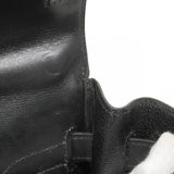 【5ib2255】エルメス ハンドバッグ ケリー32 ボックスカーフ ブラック ゴールド金具 □B刻印【中古】レディース