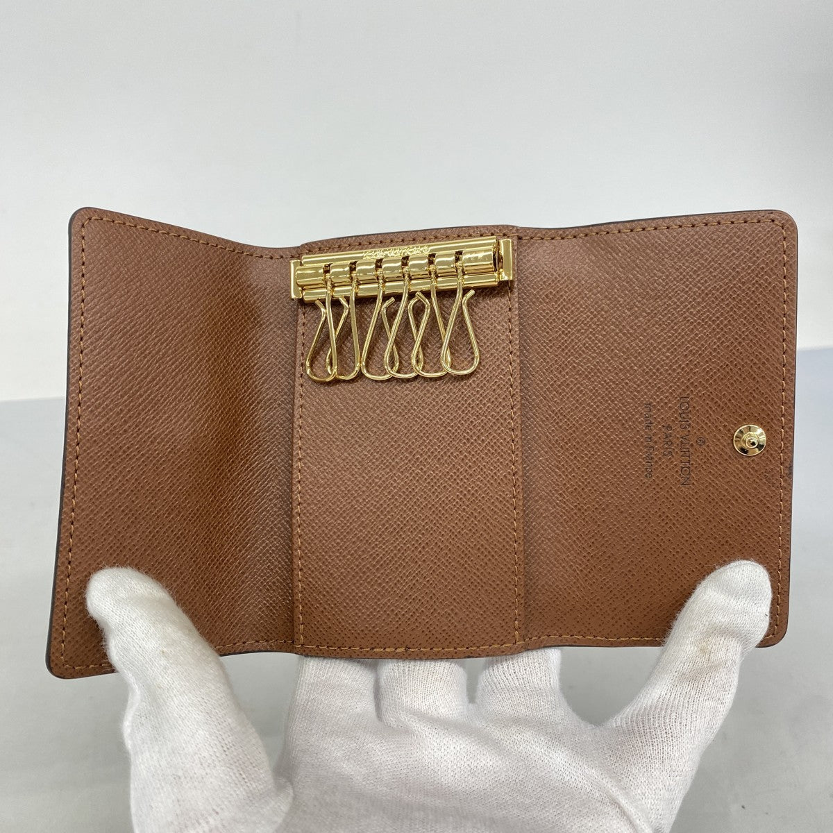 【5ib2300】ルイヴィトン キーケース モノグラム ミュルティクレ6 M62630 ブラウン【中古】メンズ レディース ユニセックス