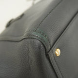 【5ib2392】サルヴァトーレフェラガモ ハンドバッグ レザー ブラック ゴールド金具【中古】レディース