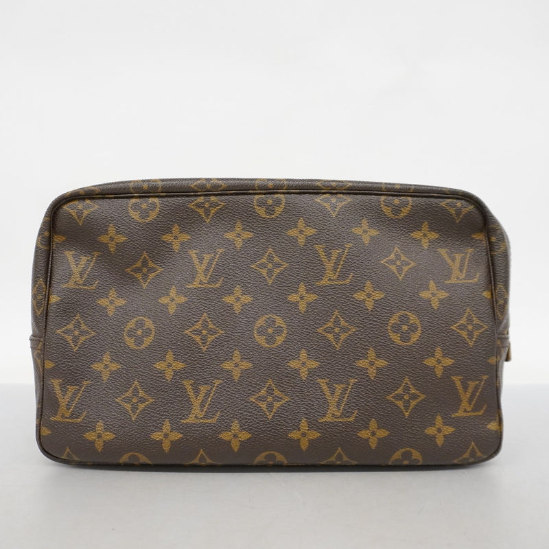 【LOUIS VUITTON】ポーチ　モノグラム　PVC ダークブラウン LOUIS VUITTON】ポーチ モノグラム PVC ダークブラウン LOUIS
