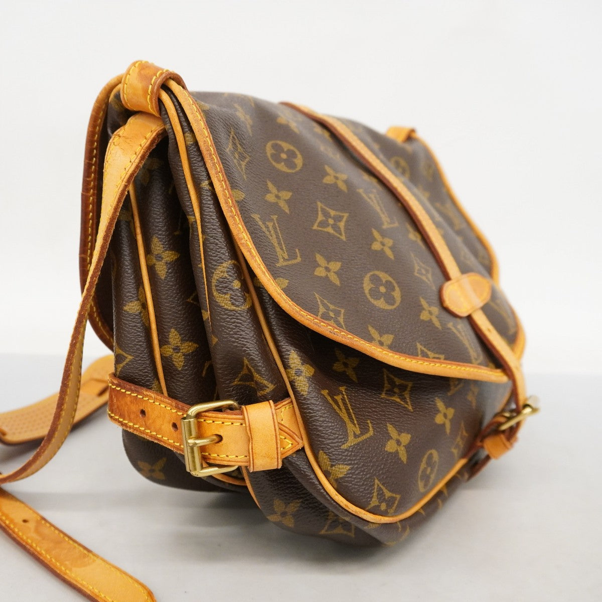 ルイヴィトン モノグラムソミュール30ショルダーバックLOUIS VUITTON ルイヴィトン ショルダーバッグ モノグラム ソミュール30 M42256