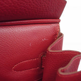 【5ib2543-h】エルメス ハンドバッグ バーキン35 トゴ ルージュカザック ゴールド金具 □I刻印【中古】レディース