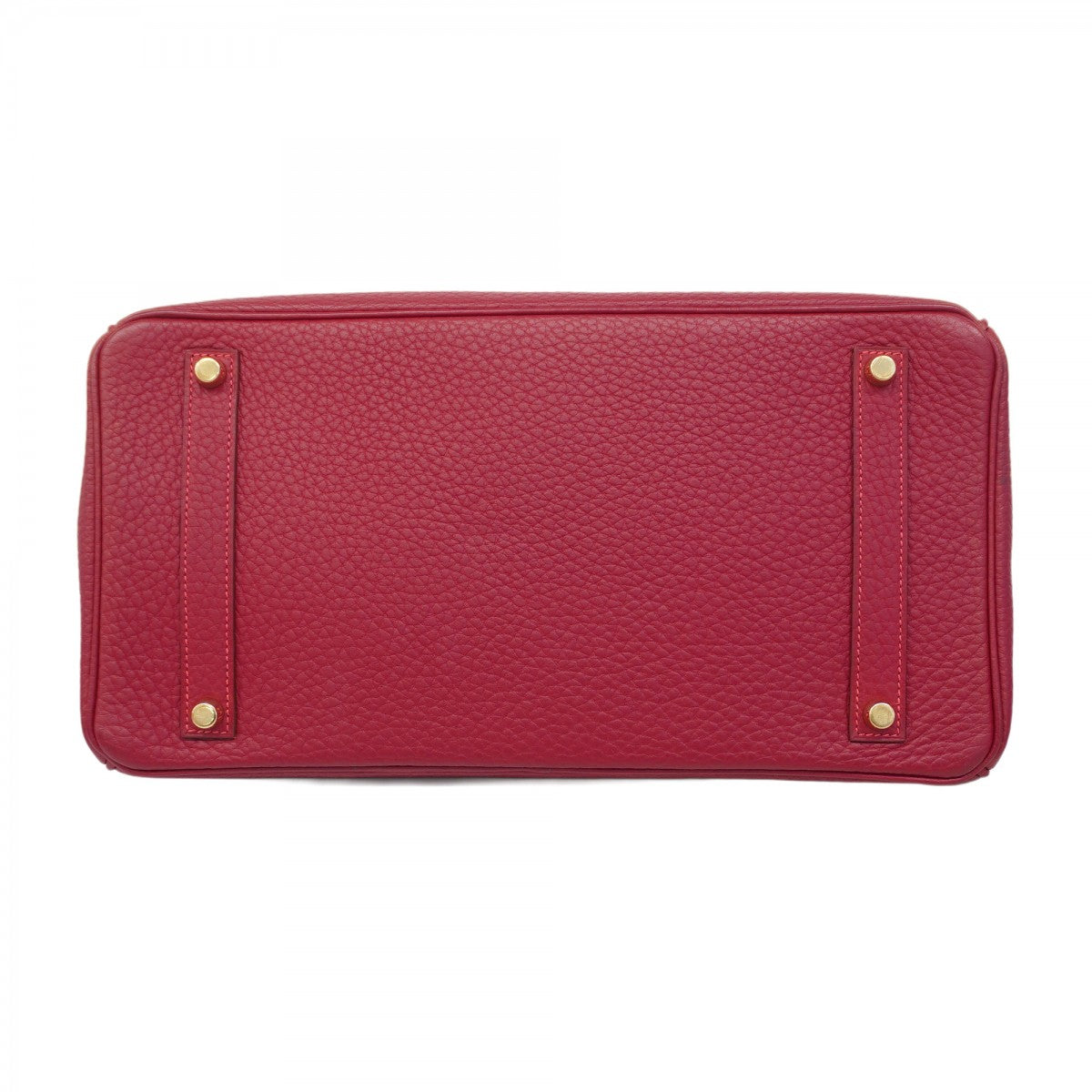【5ib2543-h】エルメス ハンドバッグ バーキン35 トゴ ルージュカザック ゴールド金具 □I刻印【中古】レディース