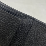 【5ib2573-h】グッチ キーケース GGマーモント 456118 レザー ブラック ゴールド金具【中古】レディース
