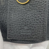 【5ib2573-h】グッチ キーケース GGマーモント 456118 レザー ブラック ゴールド金具【中古】レディース