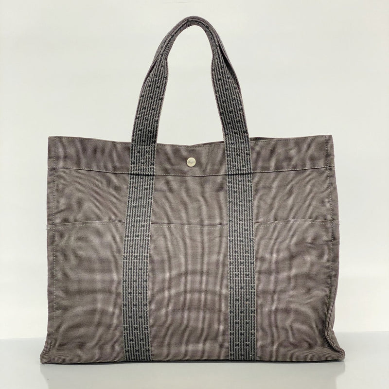 5ib2609-h】エルメス トートバッグ エールラインGM キャンバス