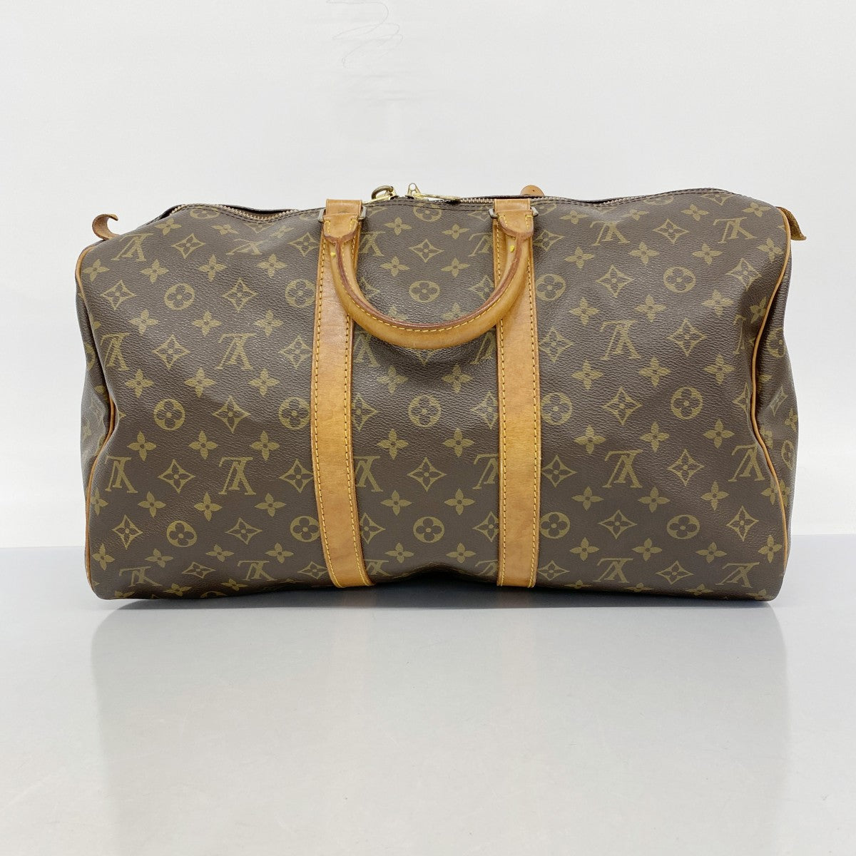Louis Vuitton ボストンバッグ ブラウン 中型 Louis Vuitton ボストンバッグ 中型 ブラウン