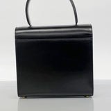 【5ib2637-h】カルティエ ハンドバッグ パンテール レザー ブラック ゴールド金具【中古】レディース