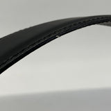 【5ic2702-h】サルヴァトーレフェラガモ ショルダーバッグ ヴァラ レザー ブラック シルバー金具【中古】レディース