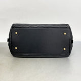 【5ic2812】シャネル ショルダーバッグ Vステッチ チェーンショルダー レザー ブラック ゴールド金具【中古】レディース