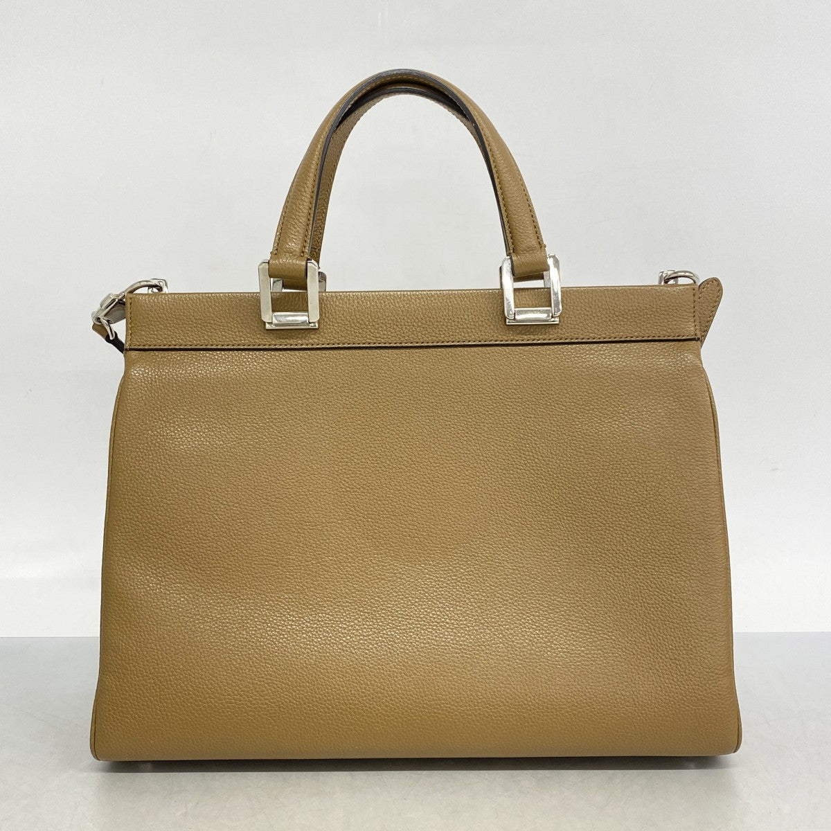 【5ic2815】グッチ ハンドバッグ ズゥミ 564714 レザー ブラウン ゴールド/シルバー金具【中古】レディース
