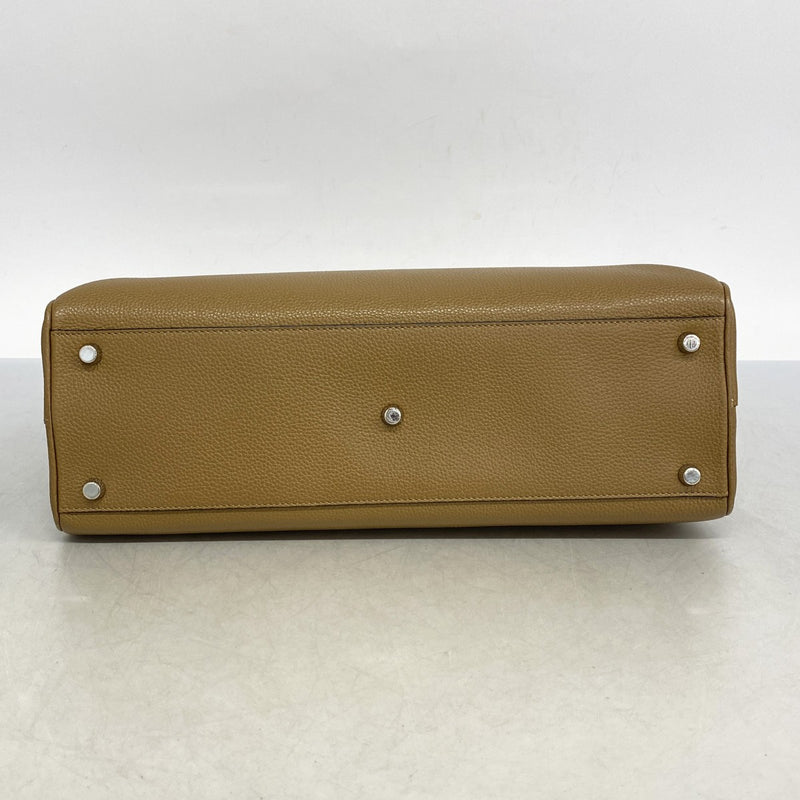 【5ic2815】グッチ ハンドバッグ ズゥミ 564714 レザー ブラウン ゴールド/シルバー金具【中古】レディース