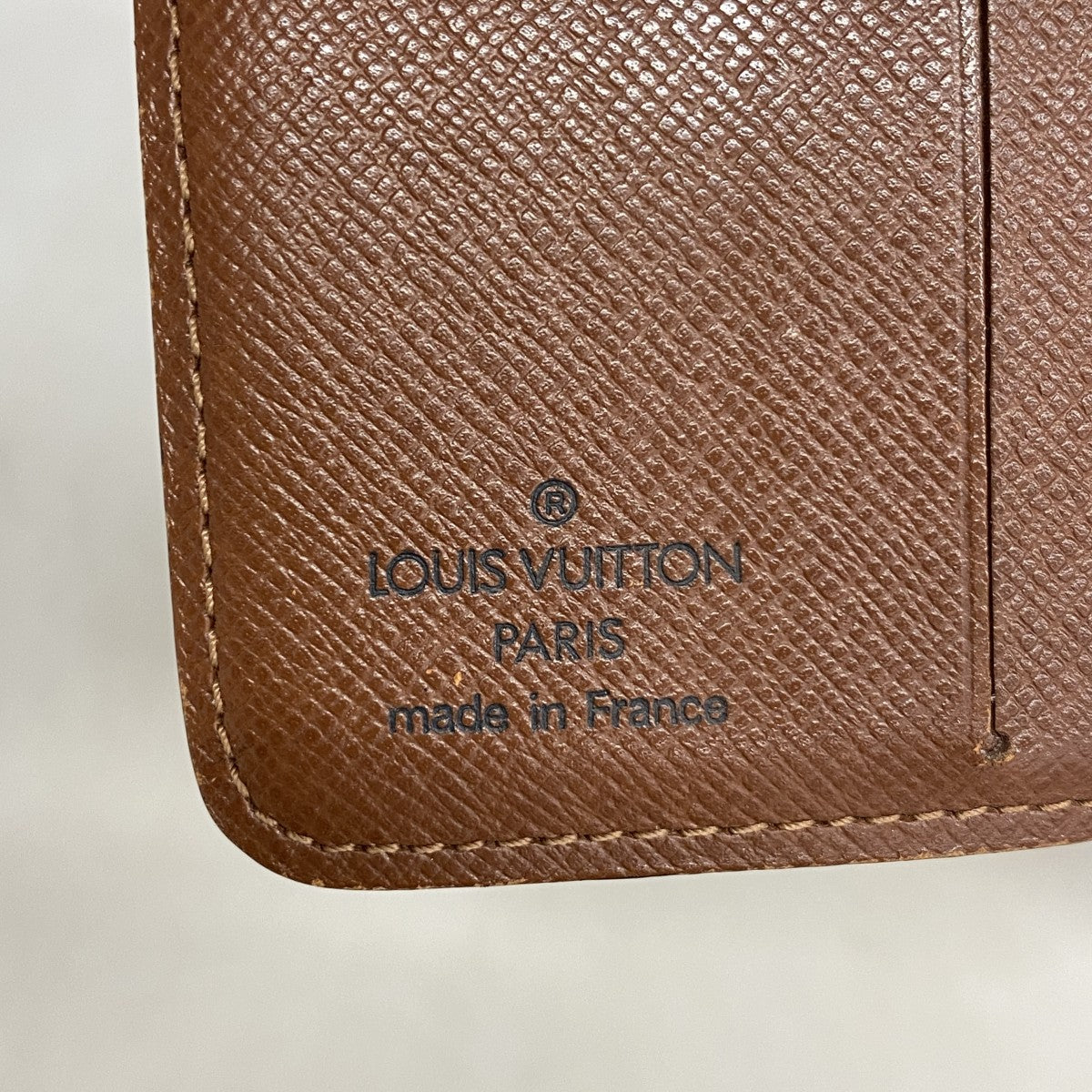 【5ic2820】ルイヴィトン 財布 モノグラム コンパクトジップ M61667 ブラウン【中古】メンズ レディース ユニセックス