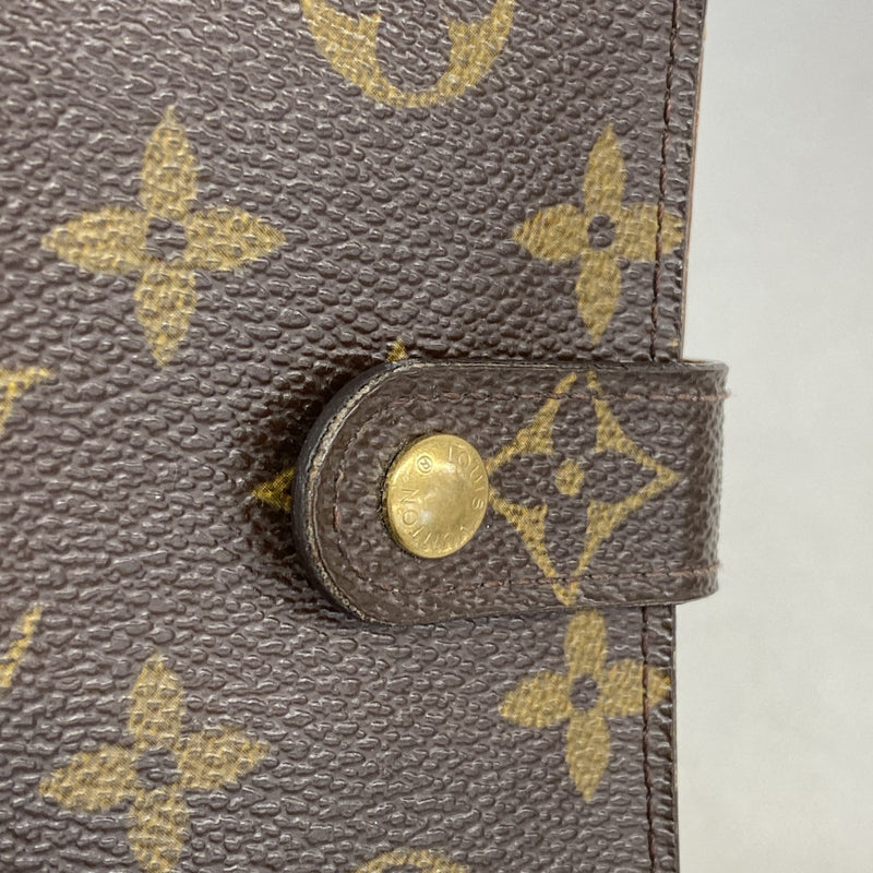 【5ic2820】ルイヴィトン 財布 モノグラム コンパクトジップ M61667 ブラウン【中古】メンズ レディース ユニセックス