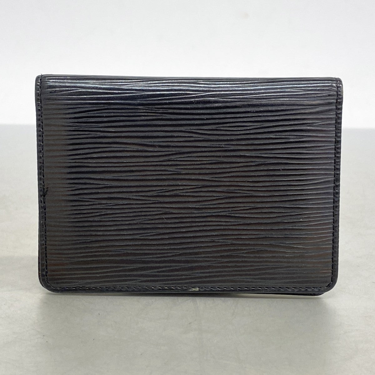 【5ic2821】ルイヴィトン カードケース エピ ポルト2カルトヴェルティカル M63202 ノワール【中古】メンズ レディース ユニセックス