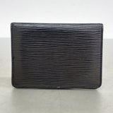 【5ic2821】ルイヴィトン カードケース エピ ポルト2カルトヴェルティカル M63202 ノワール【中古】メンズ レディース ユニセックス
