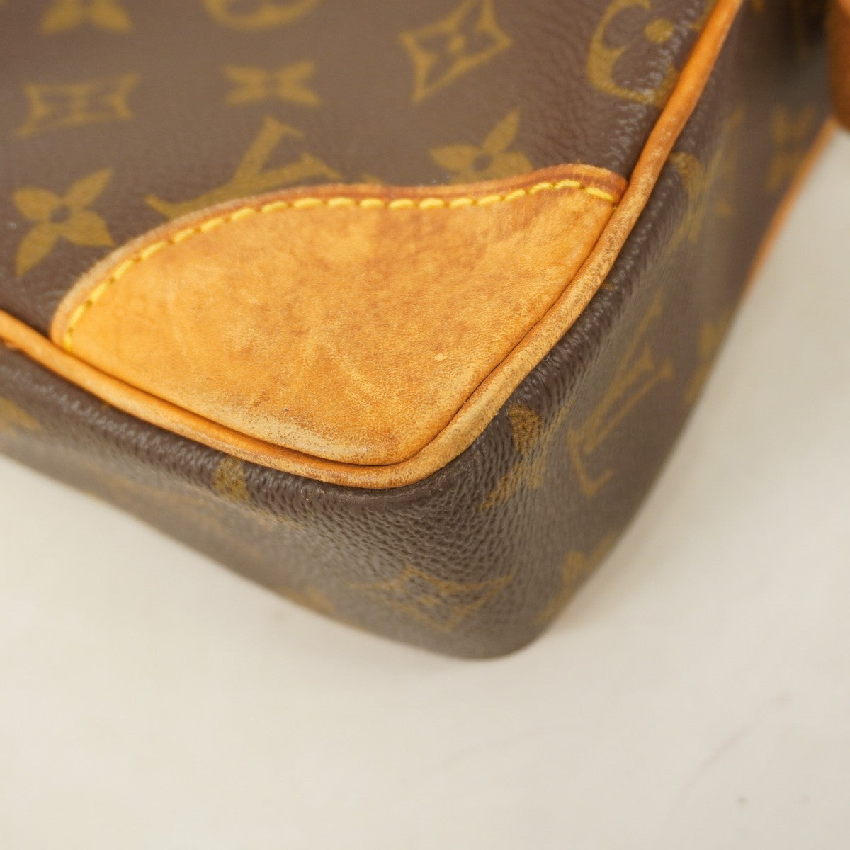 【5ic2822】ルイヴィトン ブリーフケース モノグラム ポルトドキュマンヴォワヤージュ M40226 ブラウン【中古】メンズ