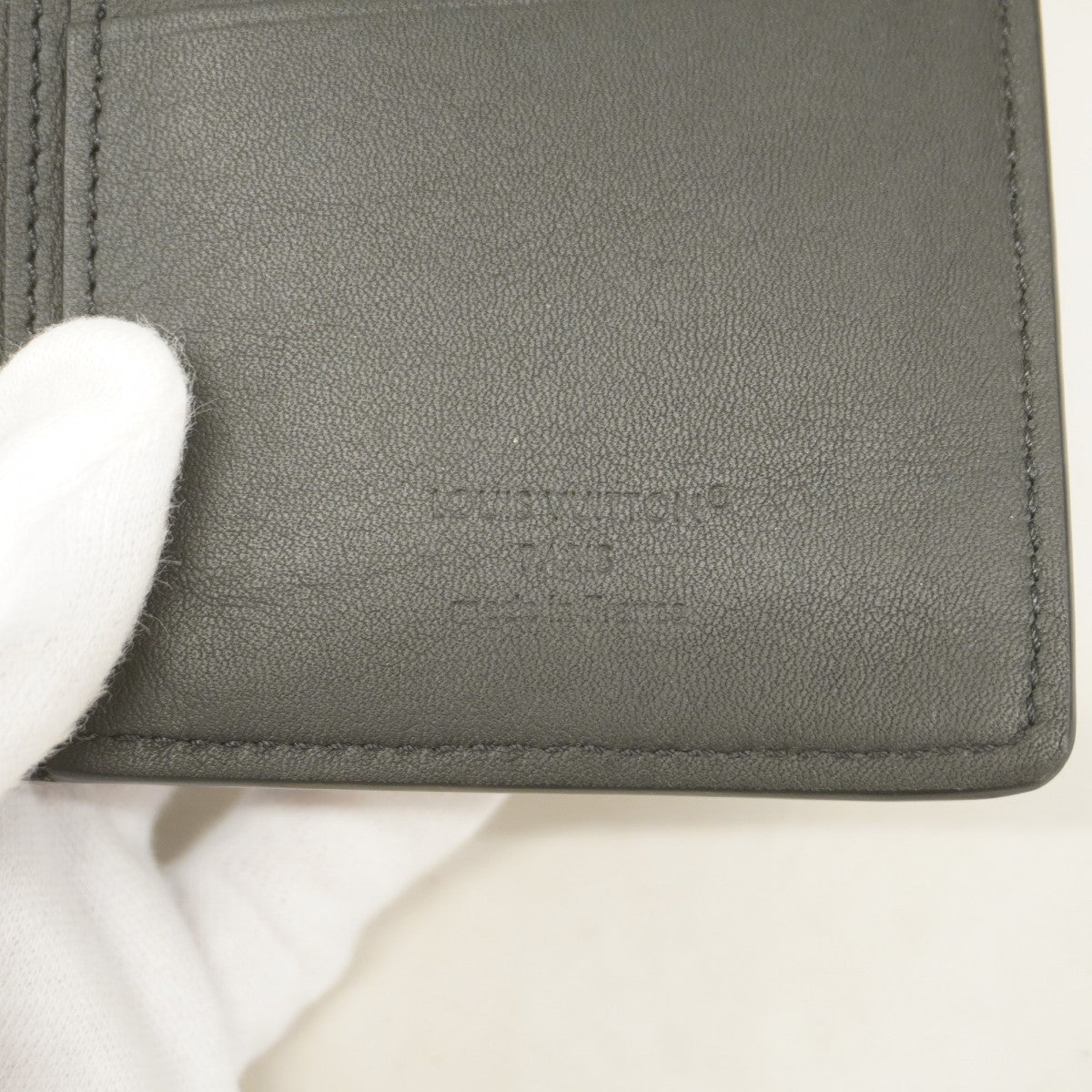 【5ic2826】ルイヴィトン 長財布 モノグラム・トリヨン ポルトフォイユブラザ M69038 ノワール【中古】メンズ