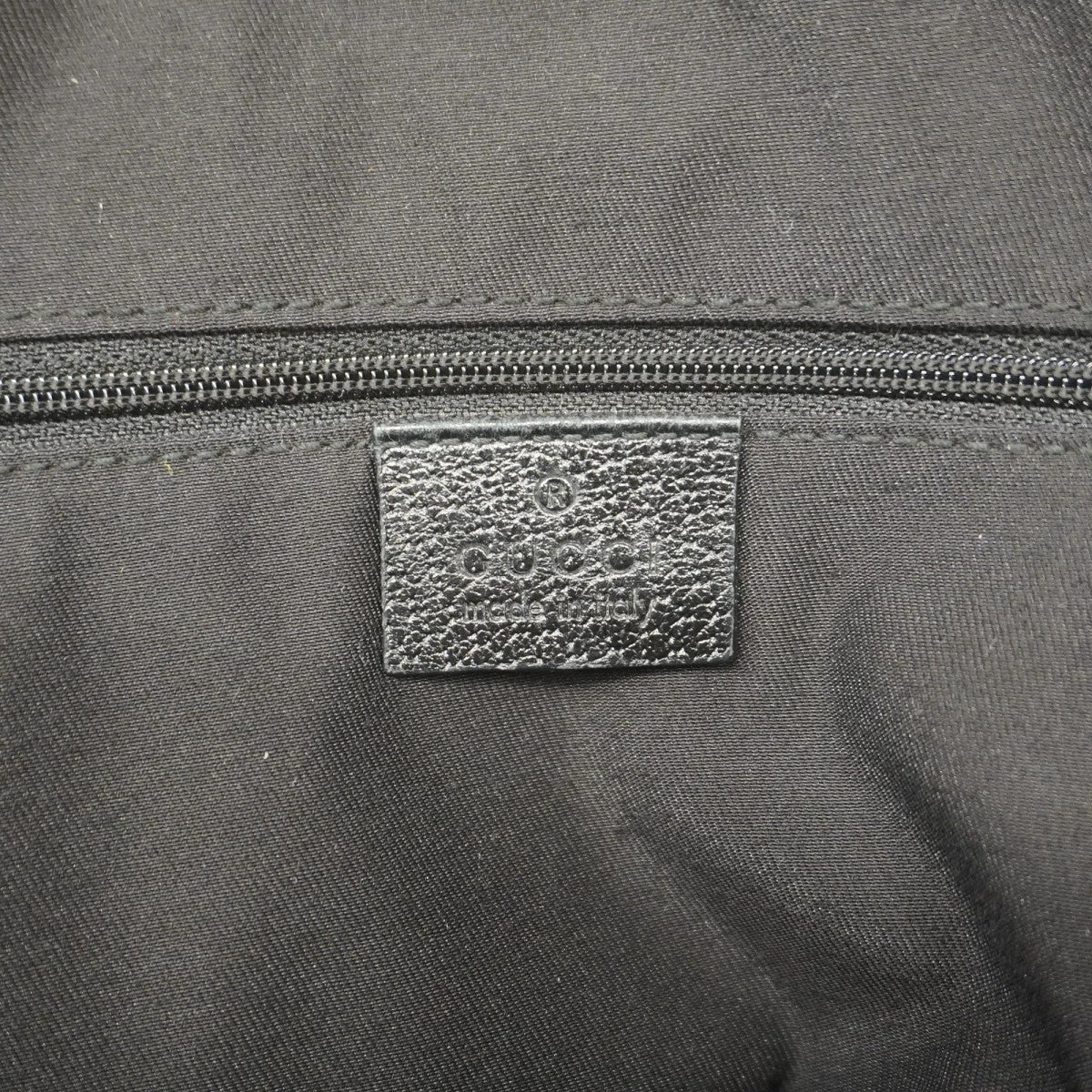 【5ic2830】グッチ ハンドバッグ GGキャンバス/アビー 141470 キャンバス ブラック シャンパンゴールド金具【中古】レディース