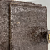 【5ic2844】ルイヴィトン 財布 ダミエ ポルトモネヴィエノワ N61664 エベヌ【中古】レディース