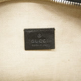 【5ic2855】グッチ ボディバッグ GGエンボス 645093 レザー ブラック シルバー金具【中古】メンズ