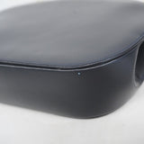 【5ic3006】カルティエ ショルダーバッグ サファイア レザー ネイビー ゴールド金具【中古】レディース