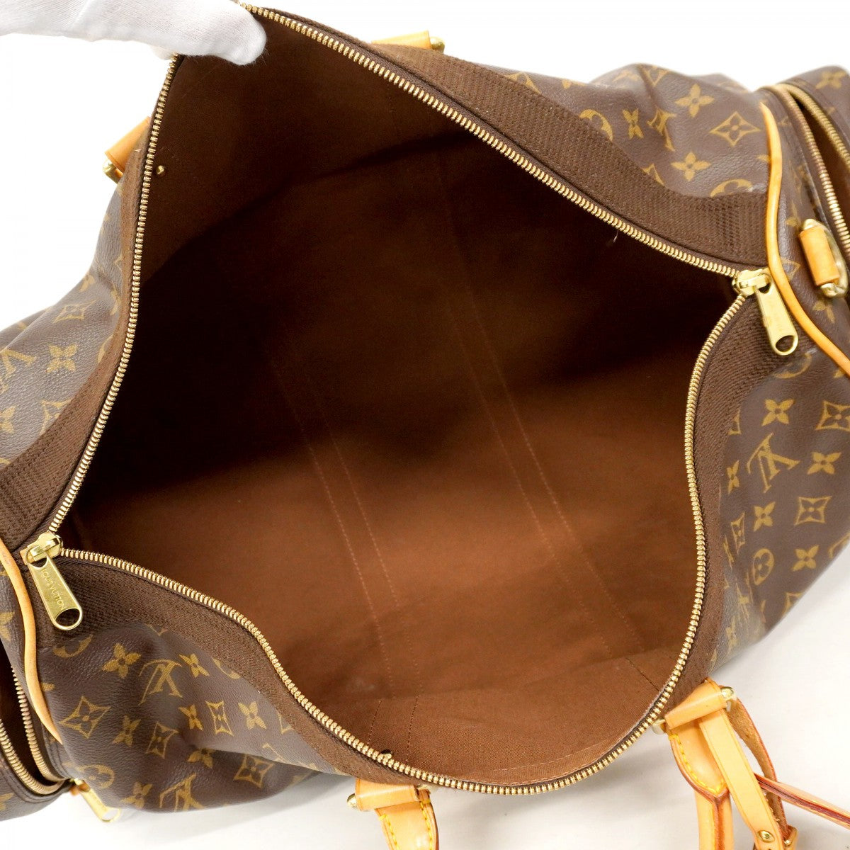 Louis Vuitton　ルイヴィトン　ボストンバッグ ブラウン LOUIS VUITTON 「LOUIS VUITTON」 モノグラム キーポル50