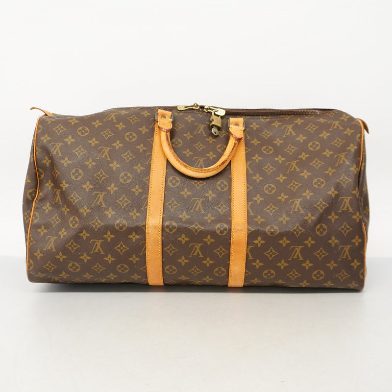 Louis Vuitton ボストンバッグ ブラウンレザー Louis Vuitton ボストンバッグ トートバッグ ダークブラウン