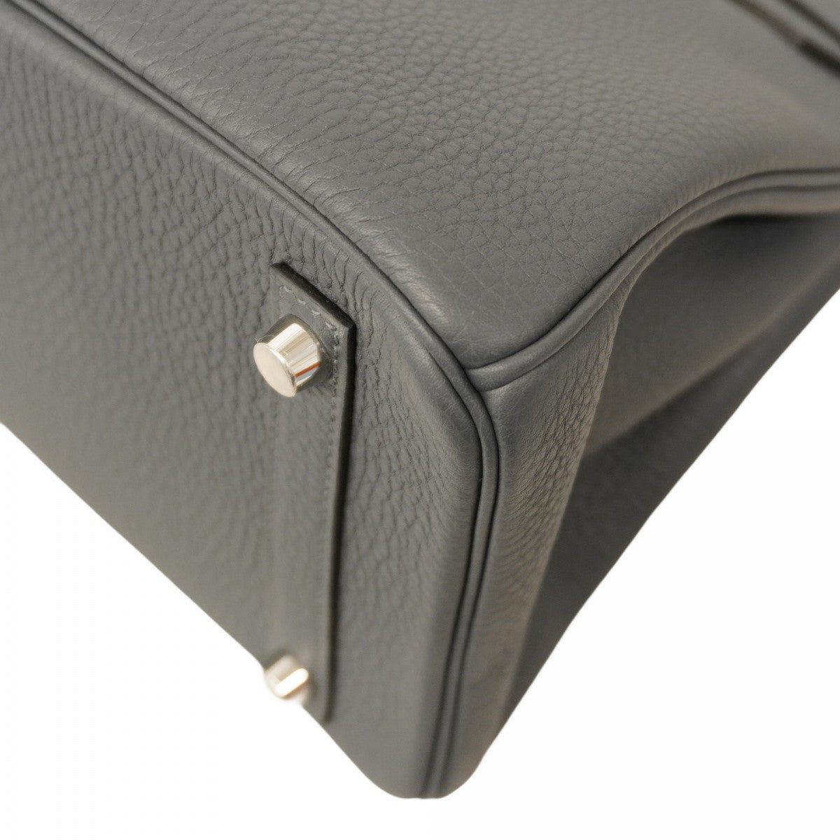 ★在庫処分★最終価格★SALE【5ic3175-g-h】エルメス ハンドバッグ バーキン30 トゴ グリミスティ シルバー金具 W刻印【中古】レディース