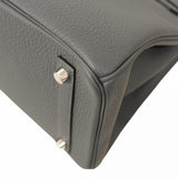 ★在庫処分★最終価格★SALE【5ic3175-g-h】エルメス ハンドバッグ バーキン30 トゴ グリミスティ シルバー金具 W刻印【中古】レディース