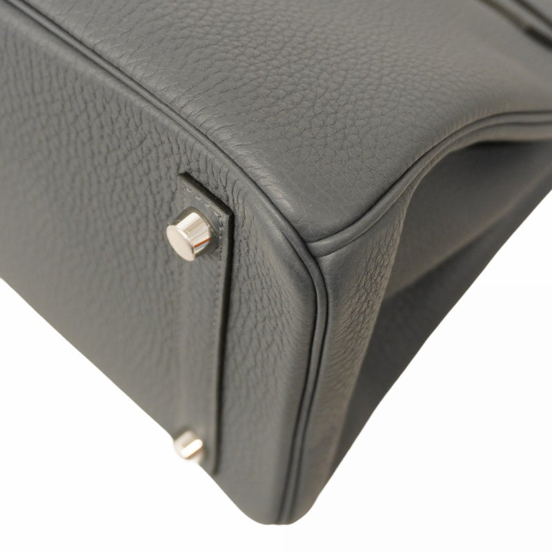 ★在庫処分★最終価格★SALE【5ic3175-g-h】エルメス ハンドバッグ バーキン30 トゴ グリミスティ シルバー金具 W刻印【中古】レディース