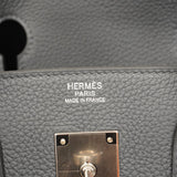 ★在庫処分★最終価格★SALE【5ic3175-g-h】エルメス ハンドバッグ バーキン30 トゴ グリミスティ シルバー金具 W刻印【中古】レディース