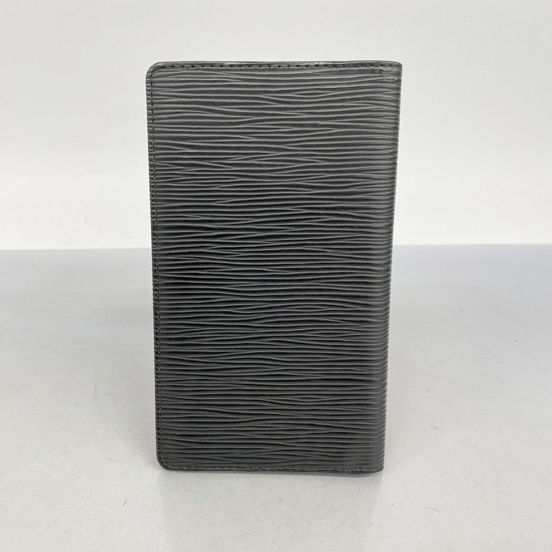 【5ic3211】ルイヴィトン 手帳カバー エピ アジェンダポッシュ R20522 ノワール【中古】メンズ レディース ユニセックス