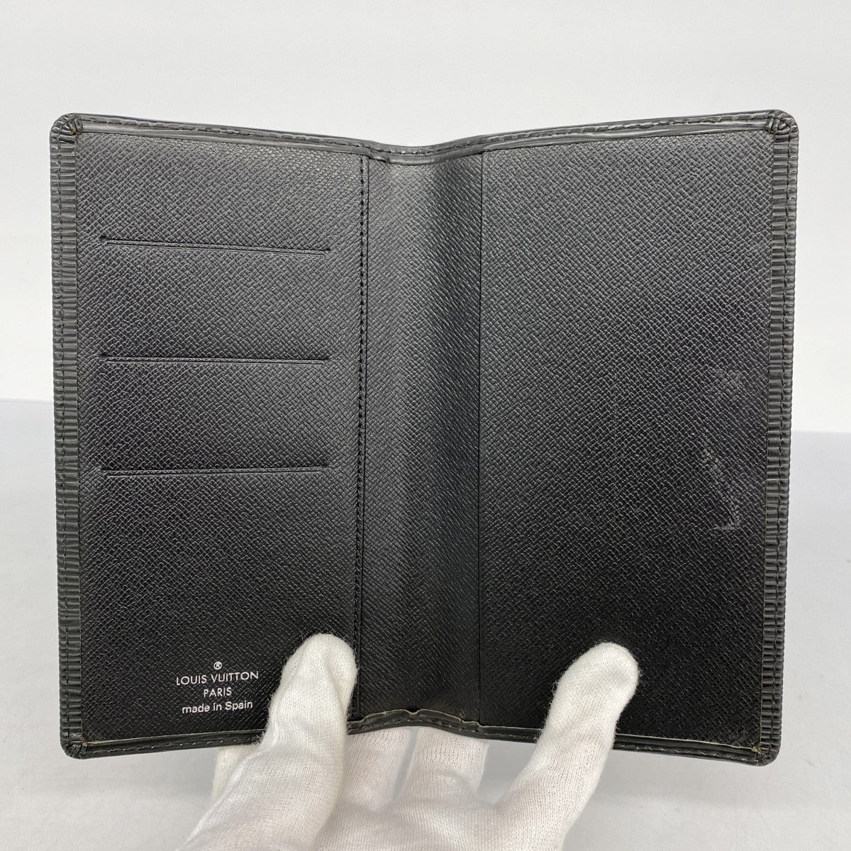 【5ic3211】ルイヴィトン 手帳カバー エピ アジェンダポッシュ R20522 ノワール【中古】メンズ レディース ユニセックス