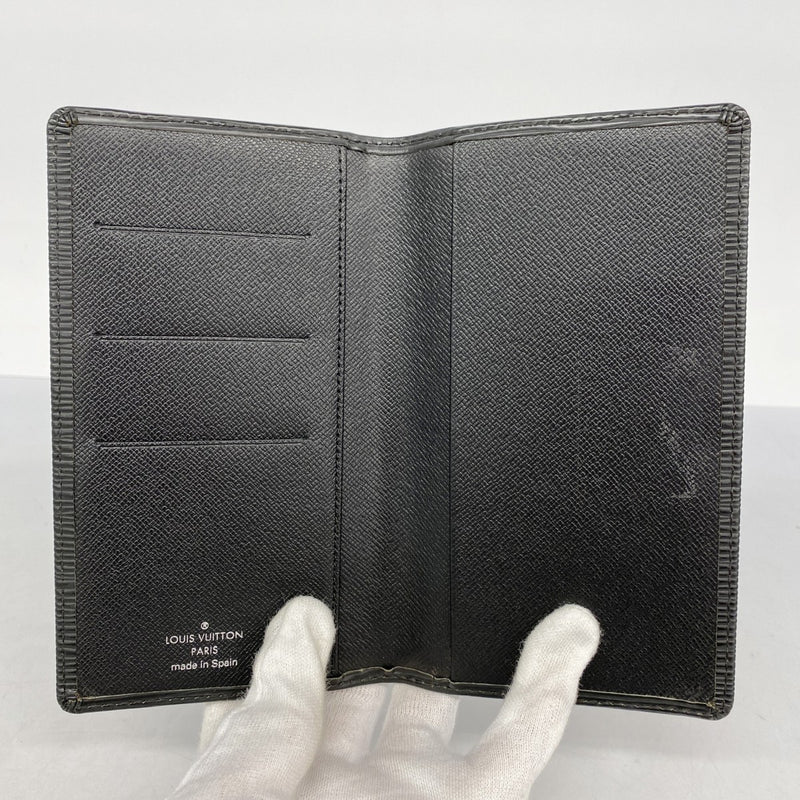 【5ic3211】ルイヴィトン 手帳カバー エピ アジェンダポッシュ R20522 ノワール【中古】メンズ レディース ユニセックス