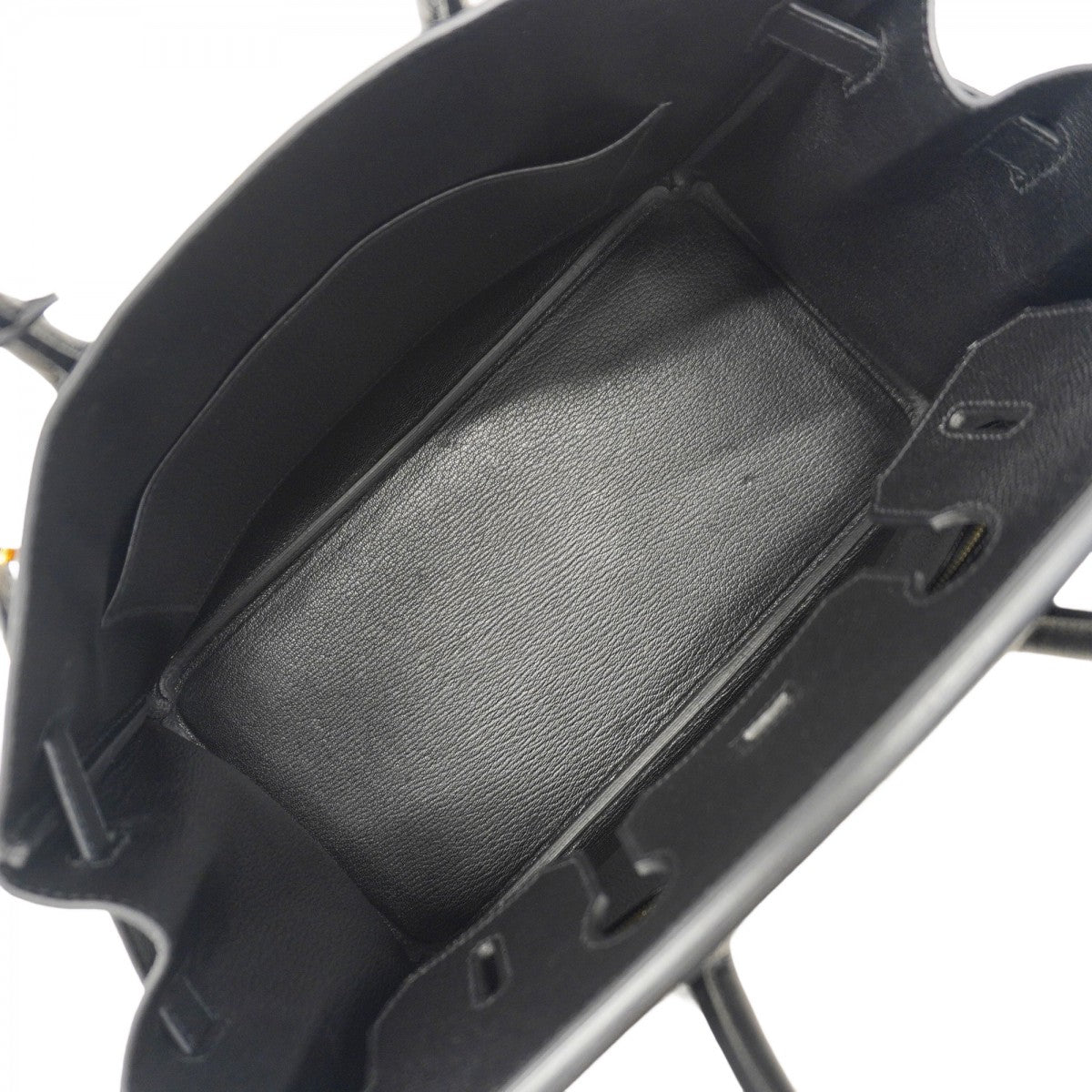 ★SALE【5ic3427-g-h】エルメス ハンドバッグ バーキン30 ヴォーエプソン ブラック ゴールド金具 X刻印【中古】レディース