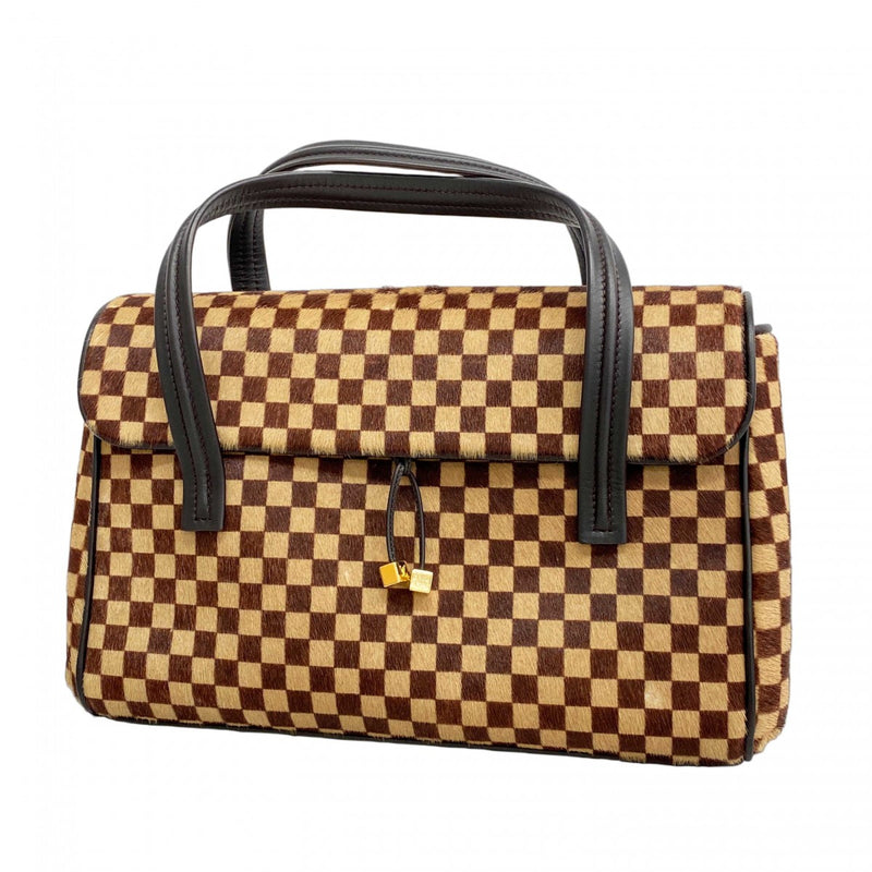 LOUIS VUITTON ダミエ ハンドバッグ 中型 LOUIS VUITTON ルイヴィトン ダミエ ボストンバッグ