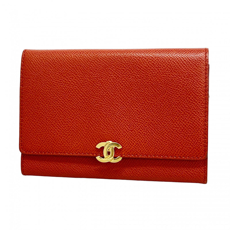 数回使用　CHANEL 赤 レザー コインケース 1061003093443640_01_7720.jpeg