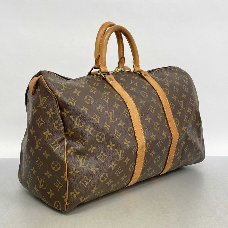Louis Vuitton ボストンバッグ ダークブラウン 5ic3474-h】ルイヴィトン ボストンバッグ モノグラム キーポル45