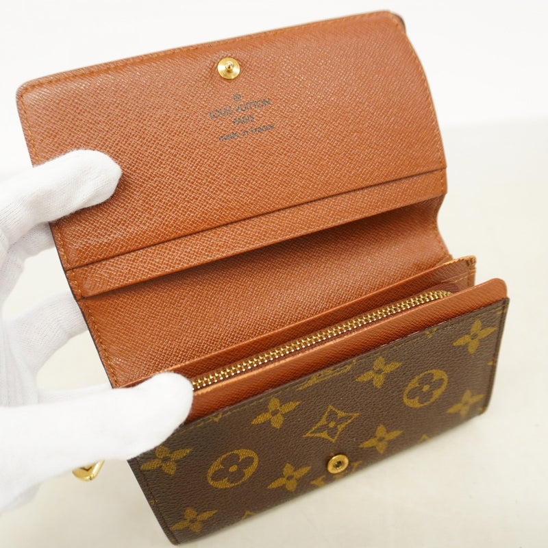 【美品】Louis Vuitton モノグラム ポルト モネ・ビエ トレゾール◆ 5ic3557】ルイヴィトン 財布 モノグラム ポルトモネビエトレゾー