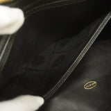 【5ic3626】シャネル ショルダーバッグ マトラッセ チェーンショルダー ラムスキン ブラック ゴールド金具【中古】レディース