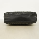 【5ic3626】シャネル ショルダーバッグ マトラッセ チェーンショルダー ラムスキン ブラック ゴールド金具【中古】レディース
