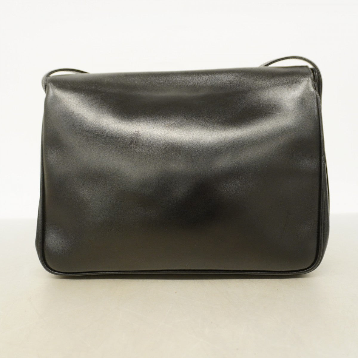 【5ic3627】グッチ ショルダーバッグ 001 110 0516 レザー ブラック ゴールド金具【中古】レディース