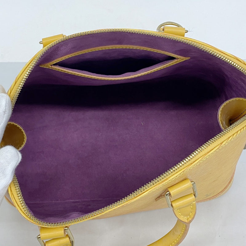 【5ic3643】ルイヴィトン ハンドバッグ エピ アルマ M52149 ジョーヌ【中古】レディース