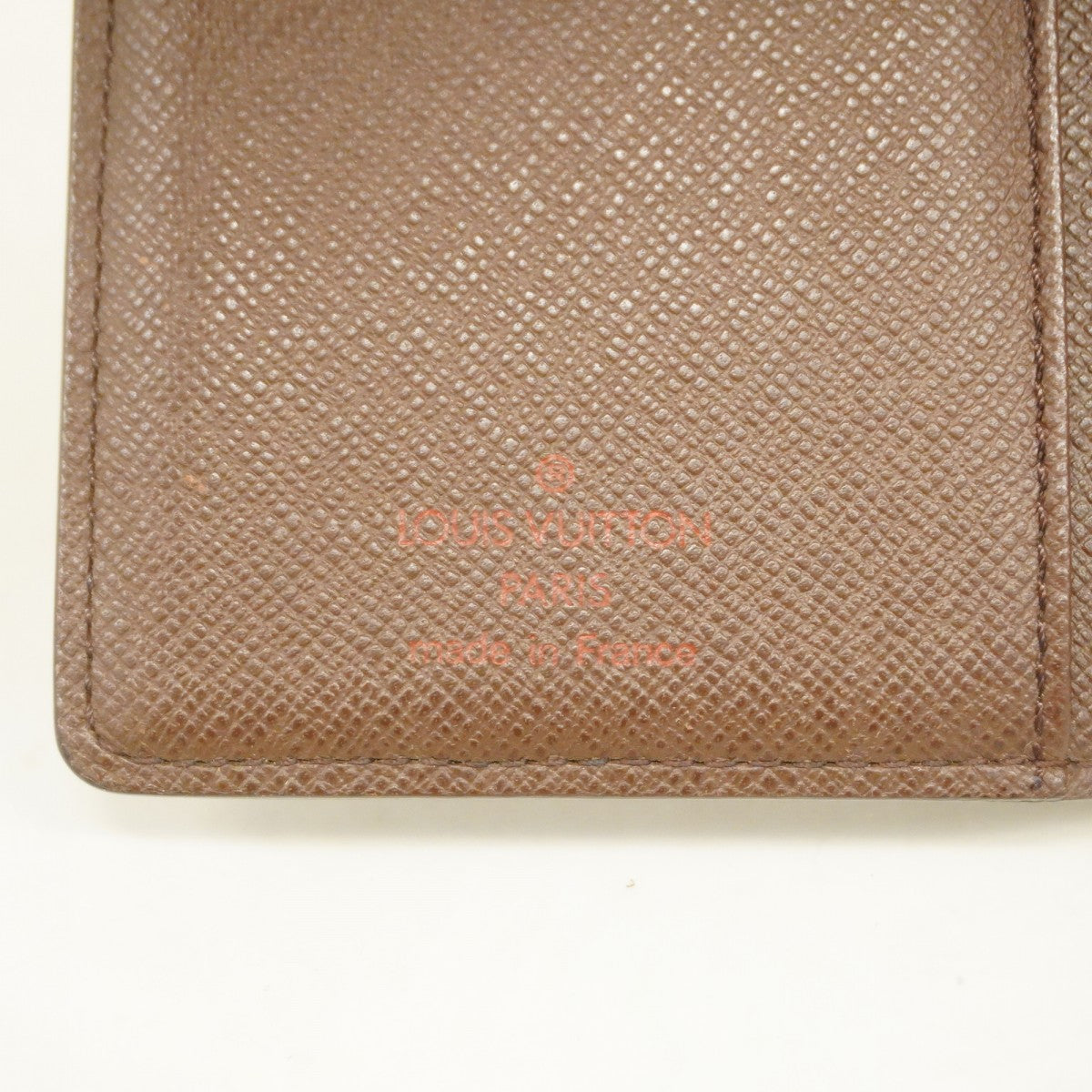 【5ic3653】ルイヴィトン 財布 ダミエ ポルトモネビエヴィエノワ N61664 エベヌ【中古】レディース