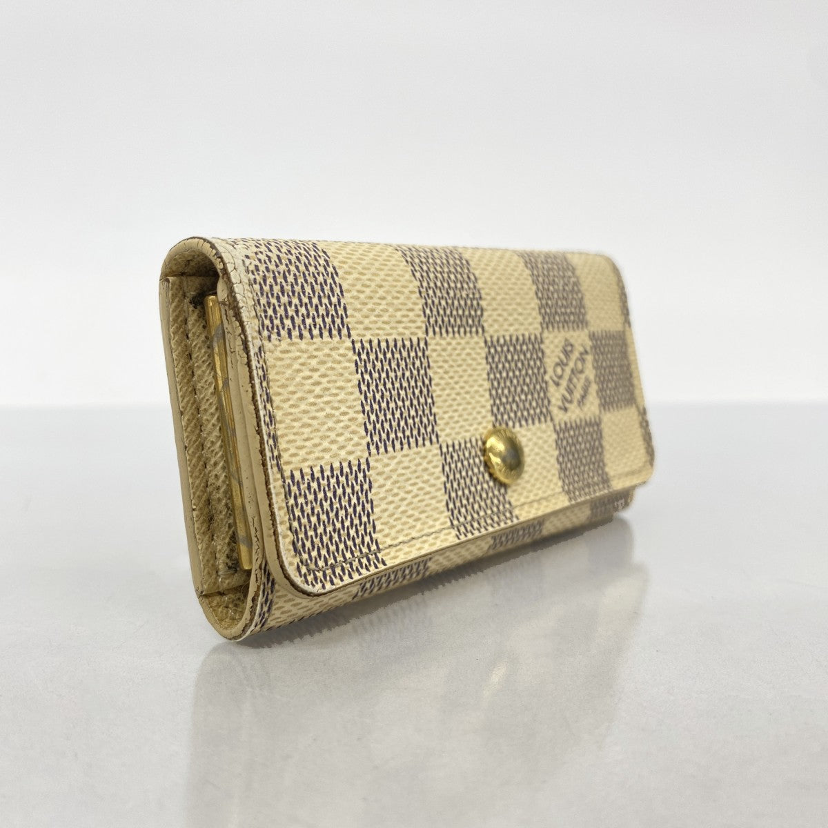 新品同様　ルイヴィトン　キーケース　ダミエ　アズール　白　ミュルティクレ　正規品 LOUIS VUITTON - ◇ルイヴィトン◇ ダミエ・アズール