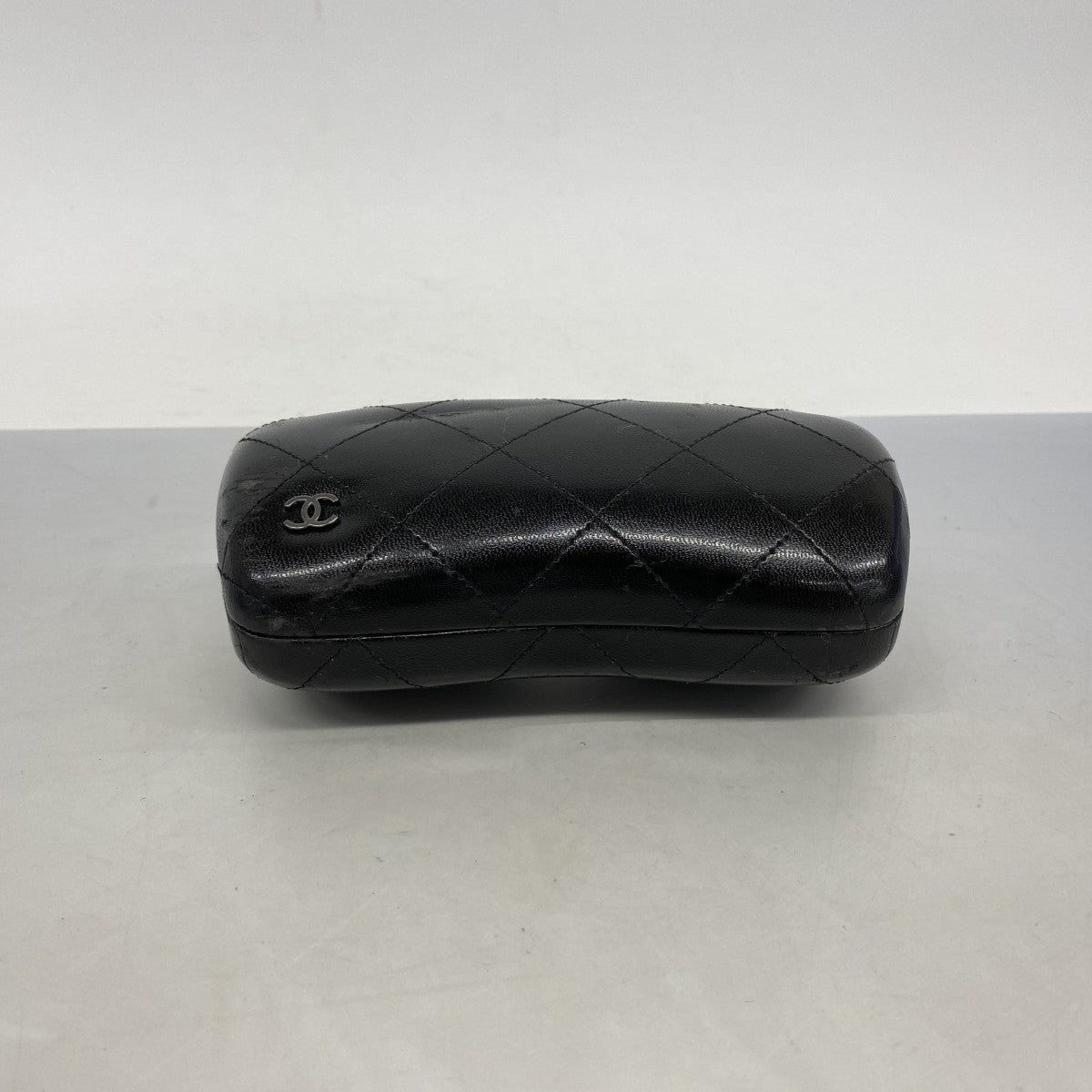 【5ic3707】シャネル サングラス 6018 プラスチック ブラック カーキ ブラウン シルバー金具【中古】レディース