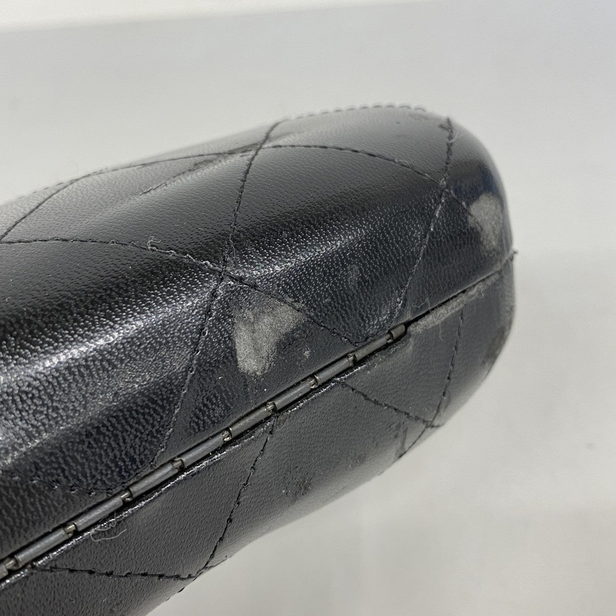 【5ic3707】シャネル サングラス 6018 プラスチック ブラック カーキ ブラウン シルバー金具【中古】レディース