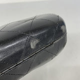 【5ic3707】シャネル サングラス 6018 プラスチック ブラック カーキ ブラウン シルバー金具【中古】レディース